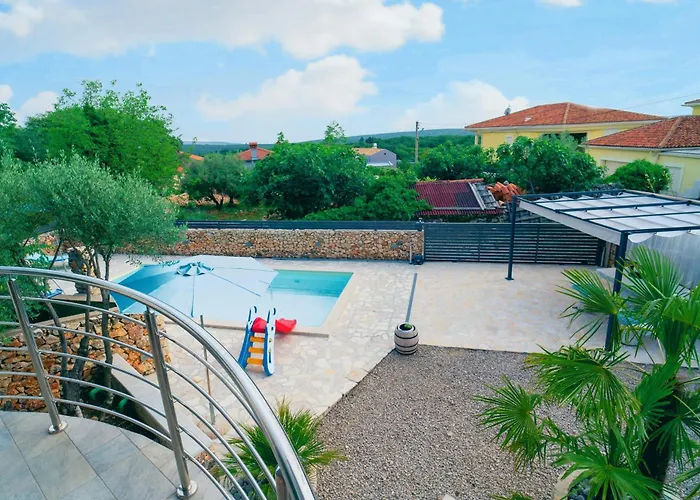 Family Friendly House With A Swimming Pool Garica, Krk - 19507 * Kras