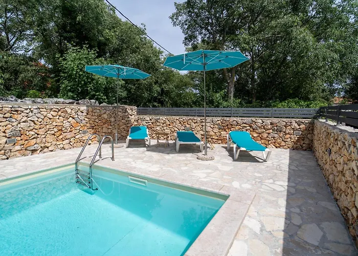 Family Friendly House With A Swimming Pool Garica, Krk - 19507 Prázdninový dům Kras